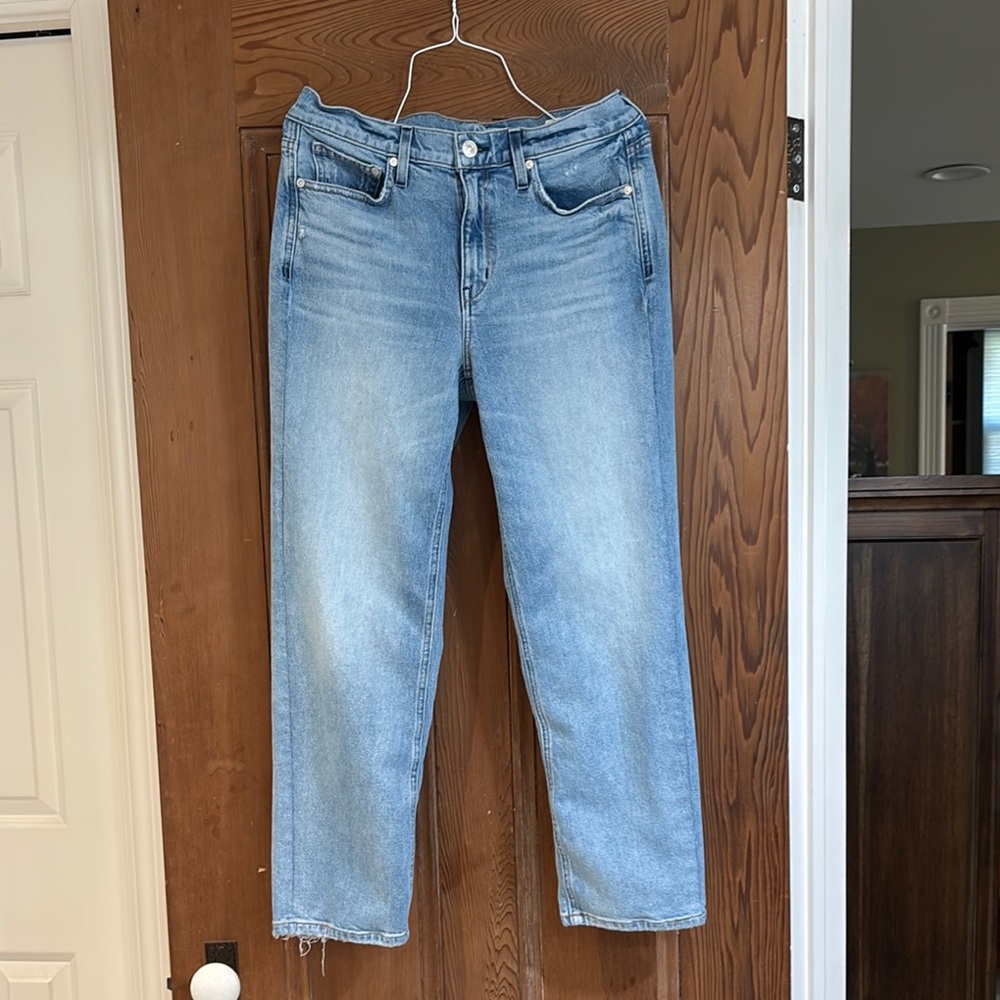 AYR Light Blue Straight Leg Jeans
